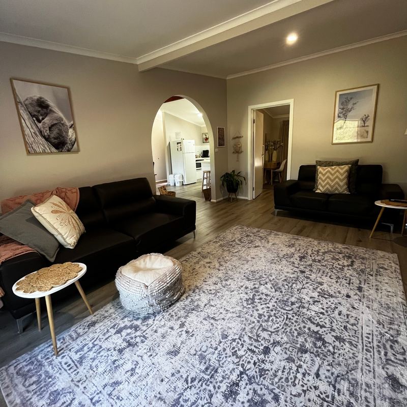 Unit 3 open-plan living room